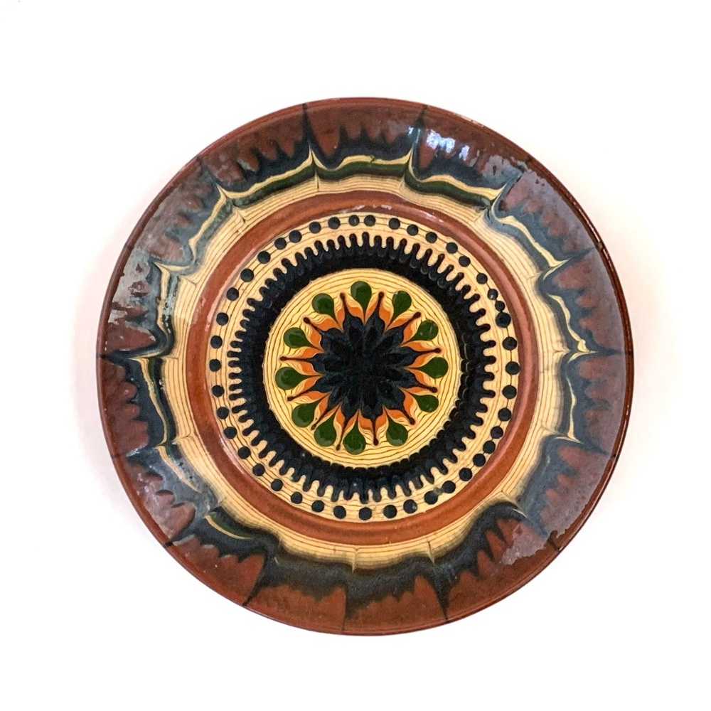 Vintage Keramika Mis Vbnj-Banja Plate